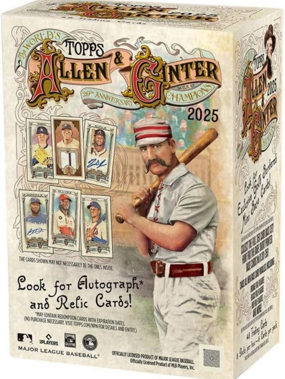2025 Baseball Allen & Ginter 8-Pack Blaster Box - Collectible Trading Cards
